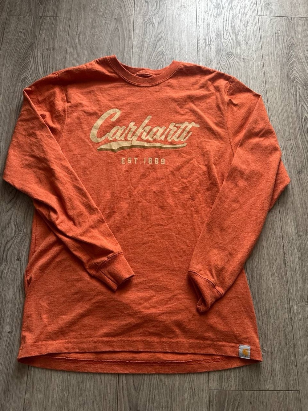 Carhartt Logo Longsleeve S Size (78)
